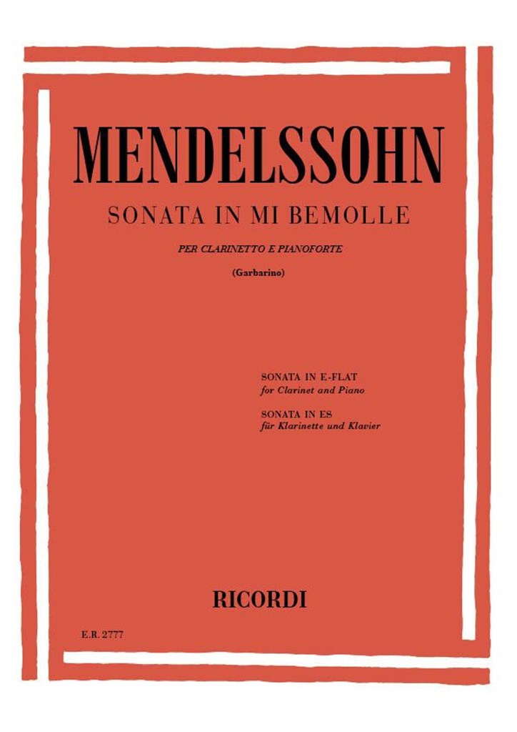 Sonata In Mi Bem.